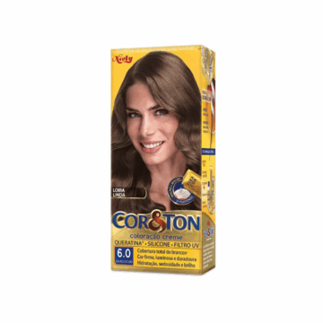 Coloração Permanente Cor&Ton 6.0 Louro Escuro