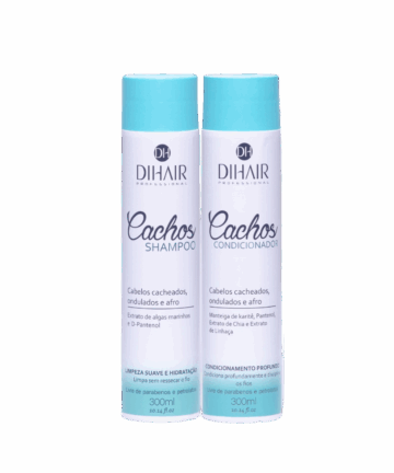 Kit DiHair Cachos Shampoo 300ml + Condicionador 300ml - Imagem 1