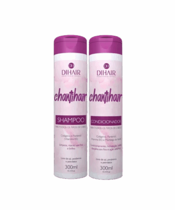 Kit DiHair Chantihair Shampoo 300ml + Condicionador 300ml - Imagem 1