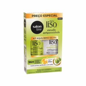 Kit Salon Line Meu Liso Escudo Antiporosidade - Imagem 1