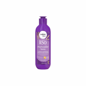 Condicionador Salon Line Meu Liso Matizador Loiro 200ml - Imagem 1