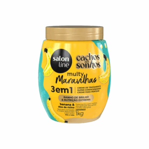Creme de Tratamento Salon Line Multy Banana 1Kg - Imagem 1