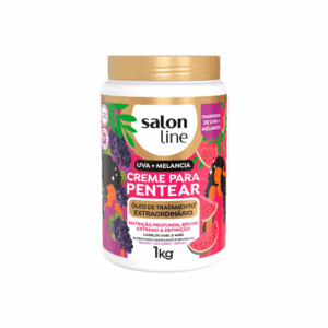 Creme de Pentear Salon Line Uva Melancia 1Kg - Imagem 1