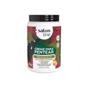 Creme de Pentear Salon Line Azeite de Oliva 1Kg - Imagem 1