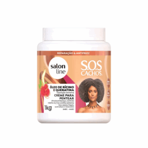 Creme de Pentear Salon SOS Cachos Óleo de Rínico 1Kg - Imagem 1