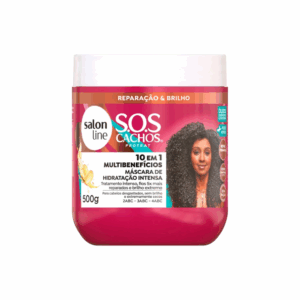 Máscara Salon Line SOS Cachos 10 em 1 Multibenefícios 500g - Imagem 1