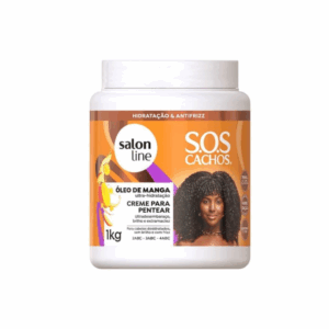 Creme de Pentear Salon Line S.O.S Cachos Óleo de Manga 1Kg - Imagem 1