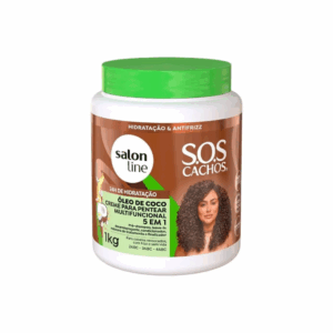 Creme de Pentear Salon Line SOS Cachos Óleo de Coco 1kg - Imagem 1
