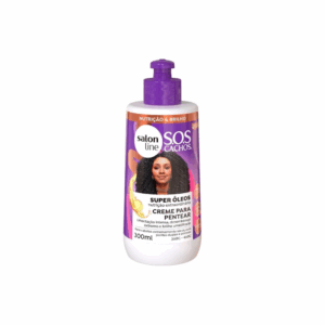 Creme de Pentear Salon Line S.O.S Cachos Super Óleos 300ml - Imagem 1