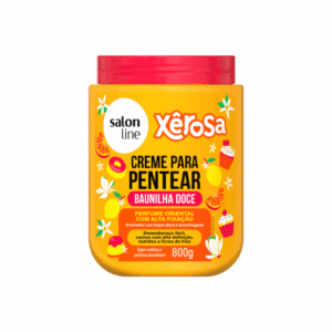 Creme Pentear Salon Line Xerosa Baunilha 800g - Imagem 1