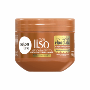 Máscara Capilar Salon Line Meu Liso Matizador Chocolate 300g - Imagem 1
