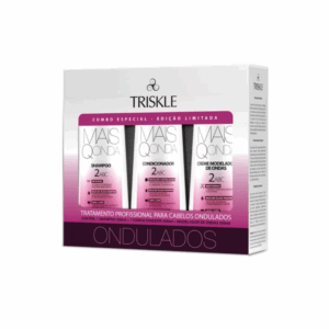 Kit Triskle Mais Q Onda 2ABC Ondulados 900g - Imagem 1