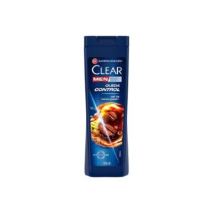 Shampoo Clear  Anticaspa Men Queda Control Frasco 400ml - Imagem 1