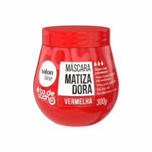 Máscara Salon Line To de Cacho Vermelha 300g - Imagem 1