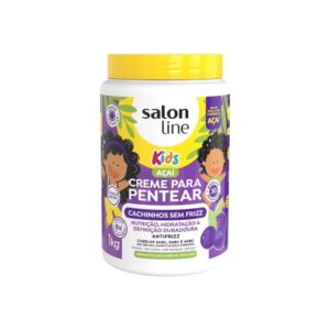 Creme Salon Line Açai Kids Cachinhos Sem Frizz 1kg - Imagem 1