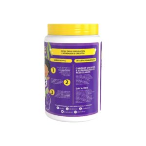 Creme Salon Line Açai Kids Cachinhos Sem Frizz 1kg - Imagem 3