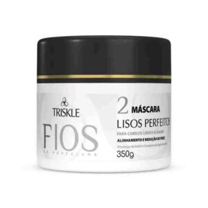 Máscara Triskle Fios de Porcelana Lisos Perfeitos 300g - Imagem 1