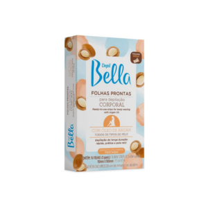 Folhas de Depilação Corporal Depil Bella Óleo de Argan16 Unidades - Imagem 1
