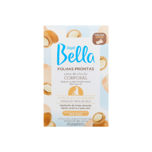 Folhas de Depilação Corporal Depil Bella Óleo de Argan16 Unidades - Imagem 3