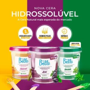 Cera Hidro Depil Bella Natural 600g - Imagem 3