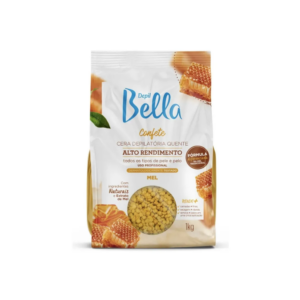 Cera Confete Depil Bella  Mel 1kg - Imagem 3