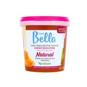 Cera Hidrossolúvel Depil Bella  Natural 300g - Imagem 3