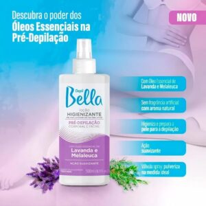 Loção Pré Depilação Depil Bella Lavanda e Melaleuca 500ml - Imagem 4
