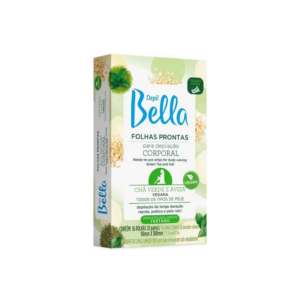 Folhas de Depilação Depil Bella Chá Verde Aveia 16 unidades - Imagem 2
