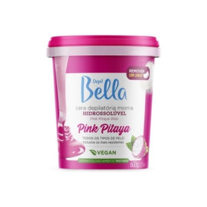 Cera Depilatória Hidrossolúvel Depil Bella  Pink Pitaya 600g - Imagem 3