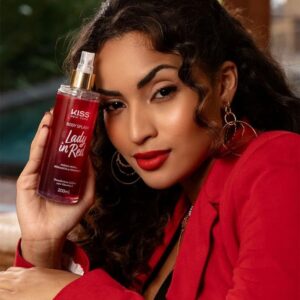 Body Splash  Kiss New York Lady in Red 200ml - Imagem 3