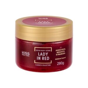 Esfoliante Corporal de Açúcar Kiss New York Lady in Red  280g - Imagem 4