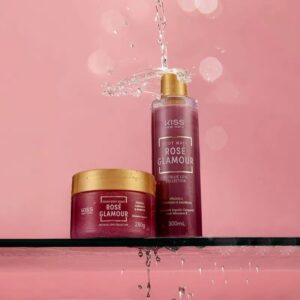 Sabonete Líquido Kiss New York Rosé Glamour  300ml - Imagem 4