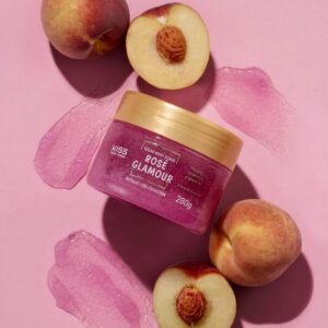 Esfoliante Corporal Kiss New York Rosé Glamour 280g - Imagem 2