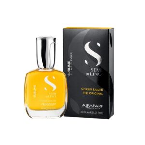 Óleo Cristalli Liquid Sublime Alfaparf Semi Di Lino 50ml - Imagem 1