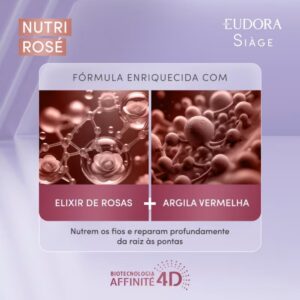 Condicionador Eudora Siàge Nutri Rosé 250ml - Imagem 4