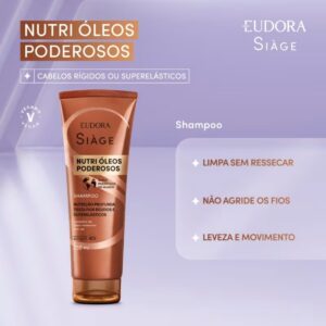 Shampoo Eudora Siàge Nutri Óleos Poderosos 250ml - Imagem 2