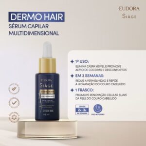 Sérum Multidimensional Eudora Siàge Dermo Hair Scalp Rebalance 48ml - Imagem 2
