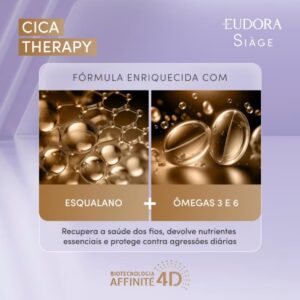 Refil Máscara Eudora Siàge Cica Therapy 250g - Imagem 2