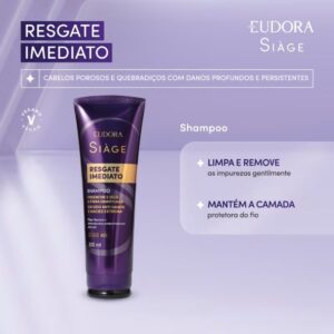 Shampoo Eudora Siàge Resgate Imediato 250ml - Imagem 2
