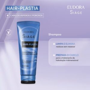 Shampoo Eudora Siàge Hair-Plastia 250ml - Imagem 2
