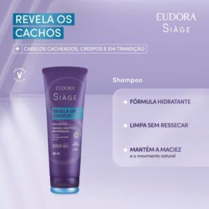 Shampoo Eudora Siàge Revela os Cachos 250ml - Imagem 2
