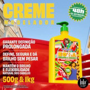 Creme Modelador Lola Bossa Crespos e Cachos 500g - Imagem 2