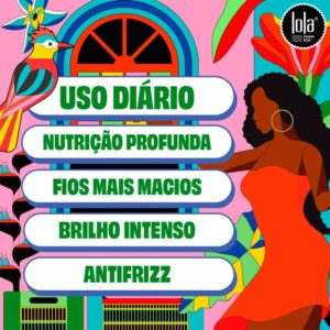 Shampoo Lolla Bossa Crespos e Cachos 500ml - Imagem 3