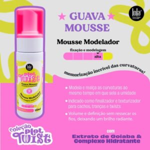 Mousse Lola Plot Twist Guava 150ml - Imagem 4