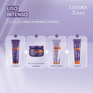 Leave-In Eudora Selante Finalizador Siàge Liso Intenso 100ml - Imagem 2