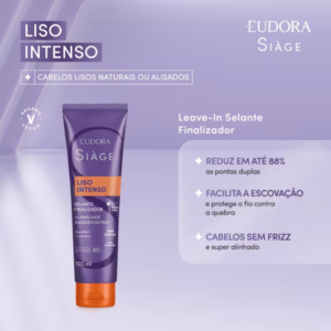 Leave-In Eudora Selante Finalizador Siàge Liso Intenso 100ml - Imagem 3