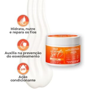 Máscara Condicionante Widi Care Lá Vem o Sol 300g - Imagem 4