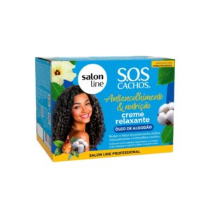 Creme Relaxante Salon Line Óleo de Algodão 250g - Imagem 1