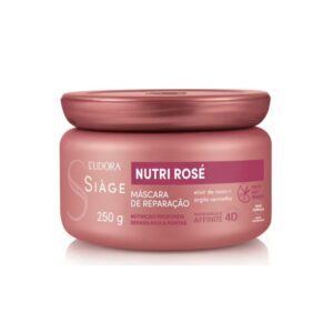 Máscara Eudora Siàge Nutri Rosé 250g - Imagem 1
