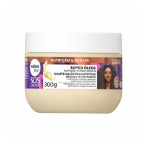 Máscara Capilar Salon Line Condicionador Sos Manteiga Extra Super Óleos 300g - Imagem 1